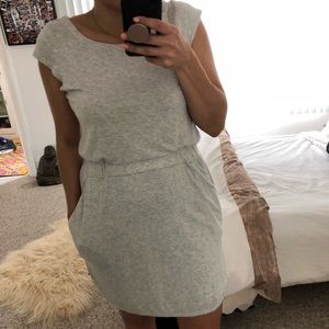 Athleta heather grey dress